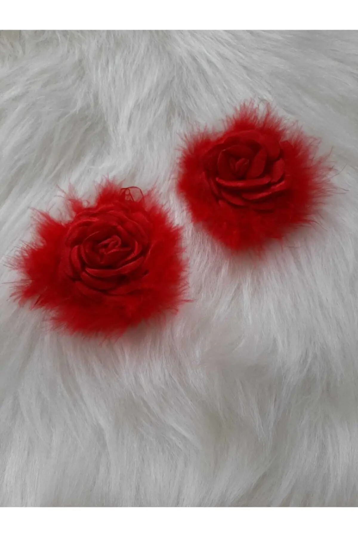 Bridal Accessories Feathered Hand Rose Pair Red Wedding Handmade For Bride And Bridesmaids
Bridal Accessories Feathered Hand Rose Pair Red Wedding Handmade For Bride And Bridesmaids