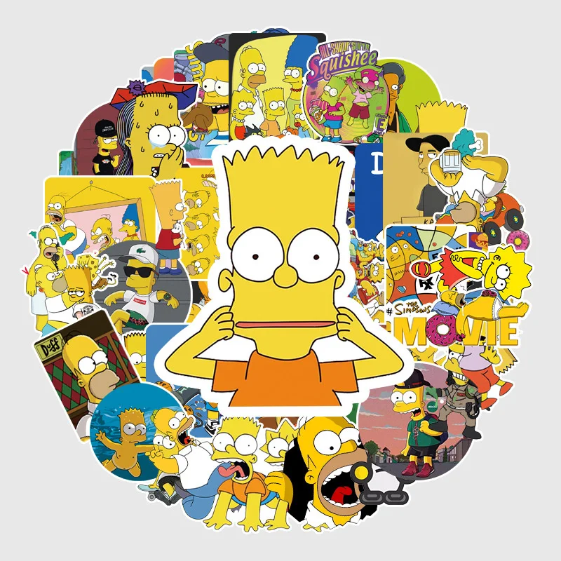 Cartoon Anime Simpsons Stickers For Car Laptop Phone Case Fridge Scrapbook Decal Waterproof Graffiti Sticker Toys Kids Gifts
Cartoon Anime Simpsons Stickers For Car Laptop Phone Case Fridge Scrapbook Decal Waterproof Graffiti Sticker Toys Kids Gifts