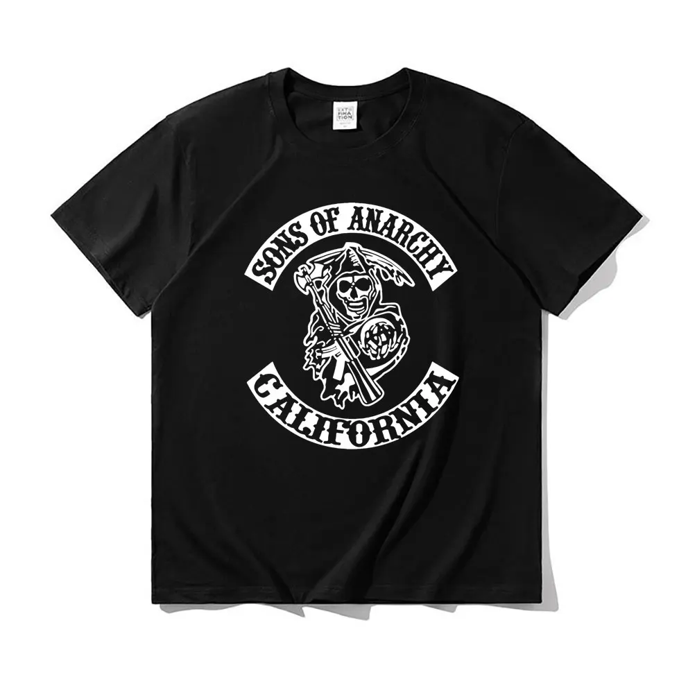 Sons of Anarchy SAMCRO Print Tshirt Men Women Fashion Harajuku Design T-shirts Spring Summer Oversized EU Size Cotton T Shirt
Sons of Anarchy SAMCRO Print Tshirt Men Women Fashion Harajuku Design T-shirts Spring Summer Oversized EU Size Cotton T Shirt