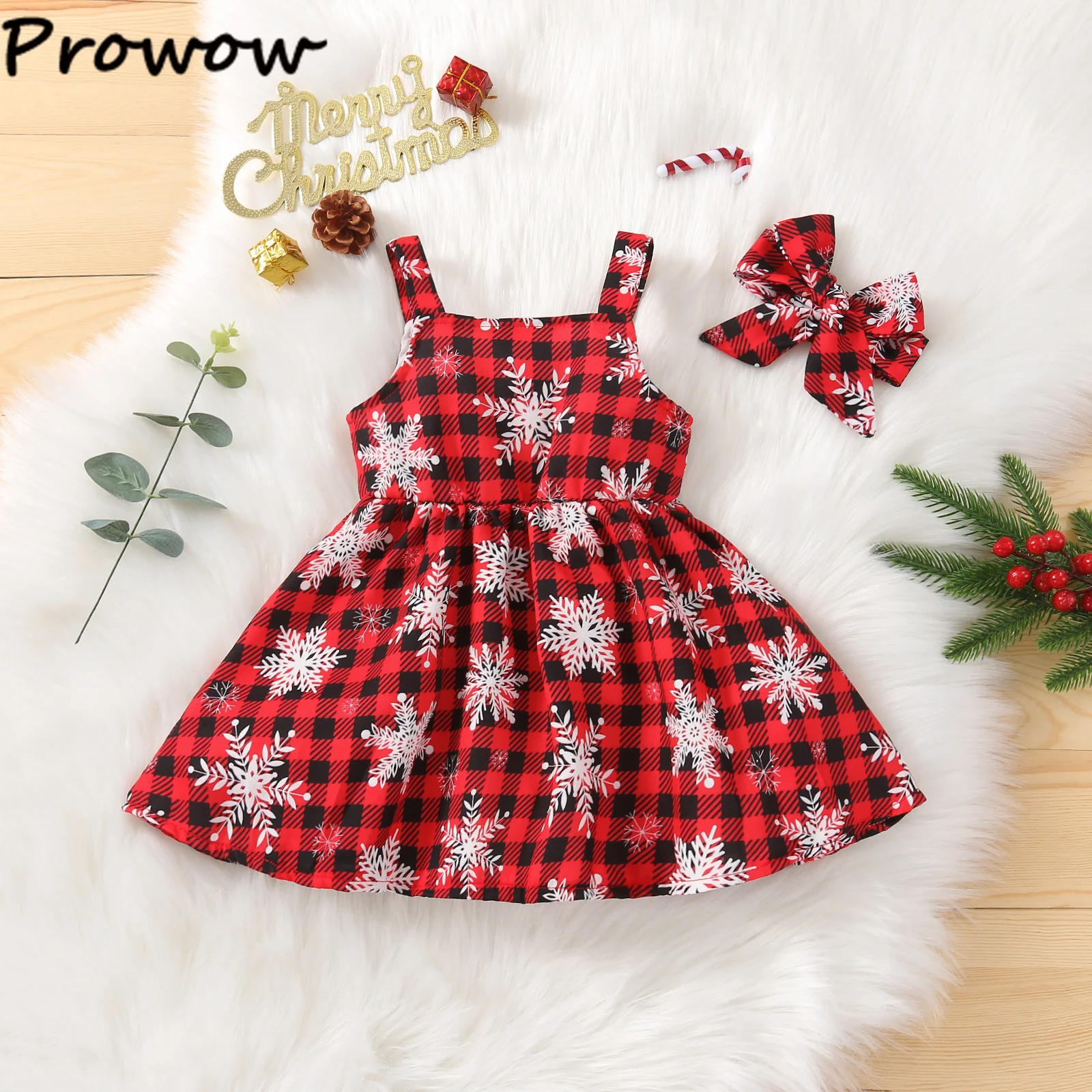 Prowow Red Palid Xmas Baby Dress Sleeveless Hollow Out New Year's Red Dress Girl 2023 Snow Print Newborn Christmas Baby Costume
Prowow Red Palid Xmas Baby Dress Sleeveless Hollow Out New Year's Red Dress Girl 2023 Snow Print Newborn Christmas Baby Costume