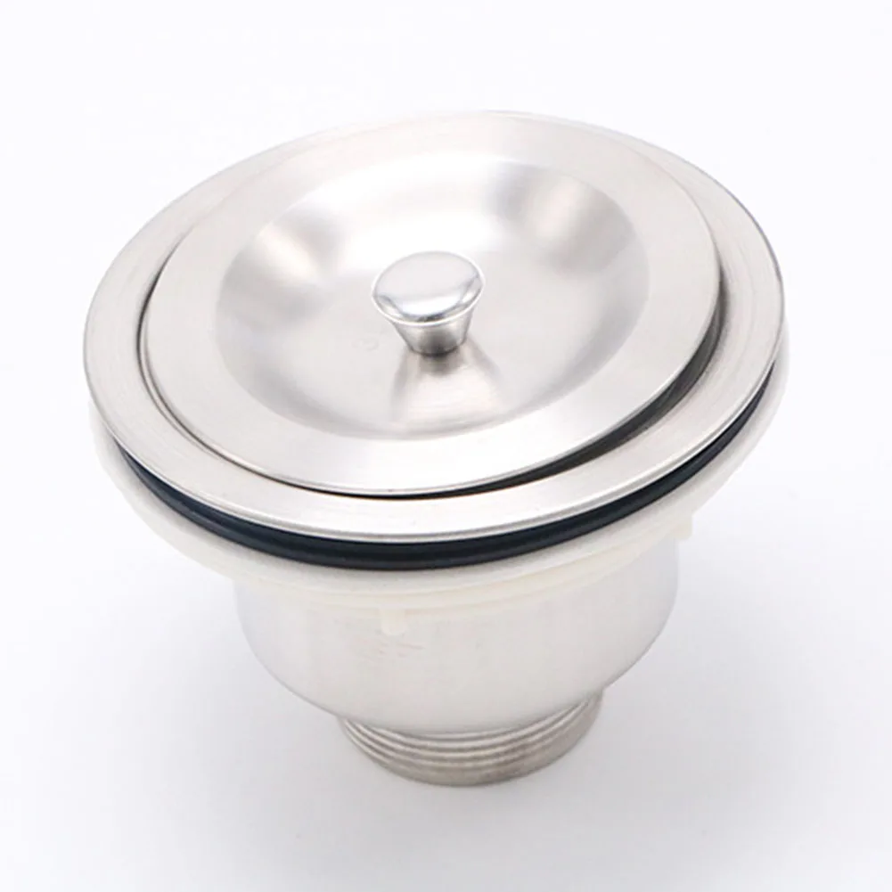 Kitchen Sink Drain Filter Removable Stainless Steel Anti-Clogging Deep Waste Basket & Cover Sealing Kitchen Sink Fixture
Kitchen Sink Drain Filter Removable Stainless Steel Anti-Clogging Deep Waste Basket & Cover Sealing Kitchen Sink Fixture