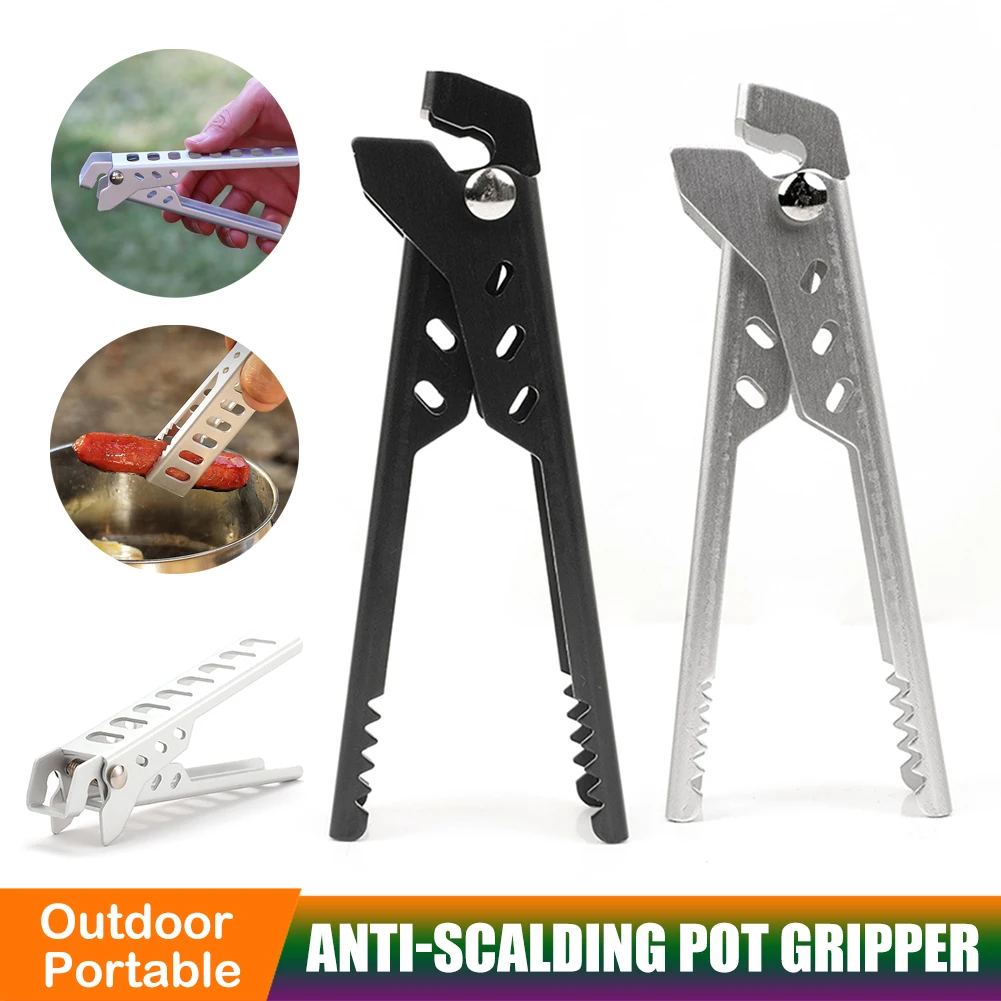 Anti-Scalding Pot Pan Bowl Gripper Aluminum Alloy Cookware Holder Clip Food Clamp for Outdoor Camping Hiking Cooking Picnic BBQ
Anti-Scalding Pot Pan Bowl Gripper Aluminum Alloy Cookware Holder Clip Food Clamp for Outdoor Camping Hiking Cooking Picnic BBQ