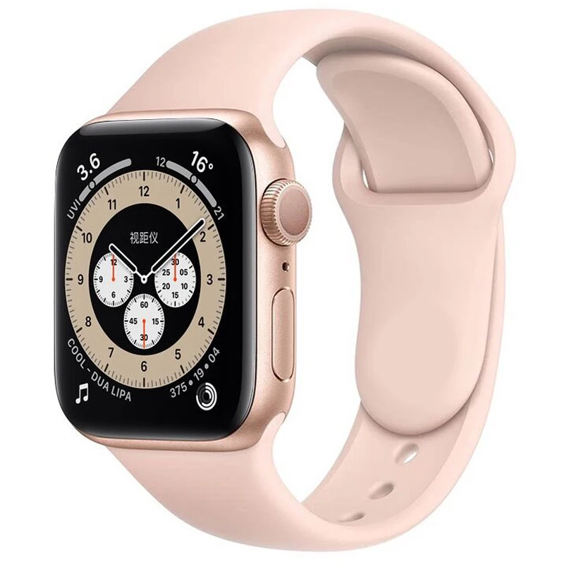 Silicone strap for Apple watch 7 45mm 41mm 6 5 4 SE 44mm 42mm 40mm 38mm Comfortable and soft wristband for iwatch 3 2 42mm 38mm
Silicone strap for Apple watch 7 45mm 41mm 6 5 4 SE 44mm 42mm 40mm 38mm Comfortable and soft wristband for iwatch 3 2 42mm 38mm