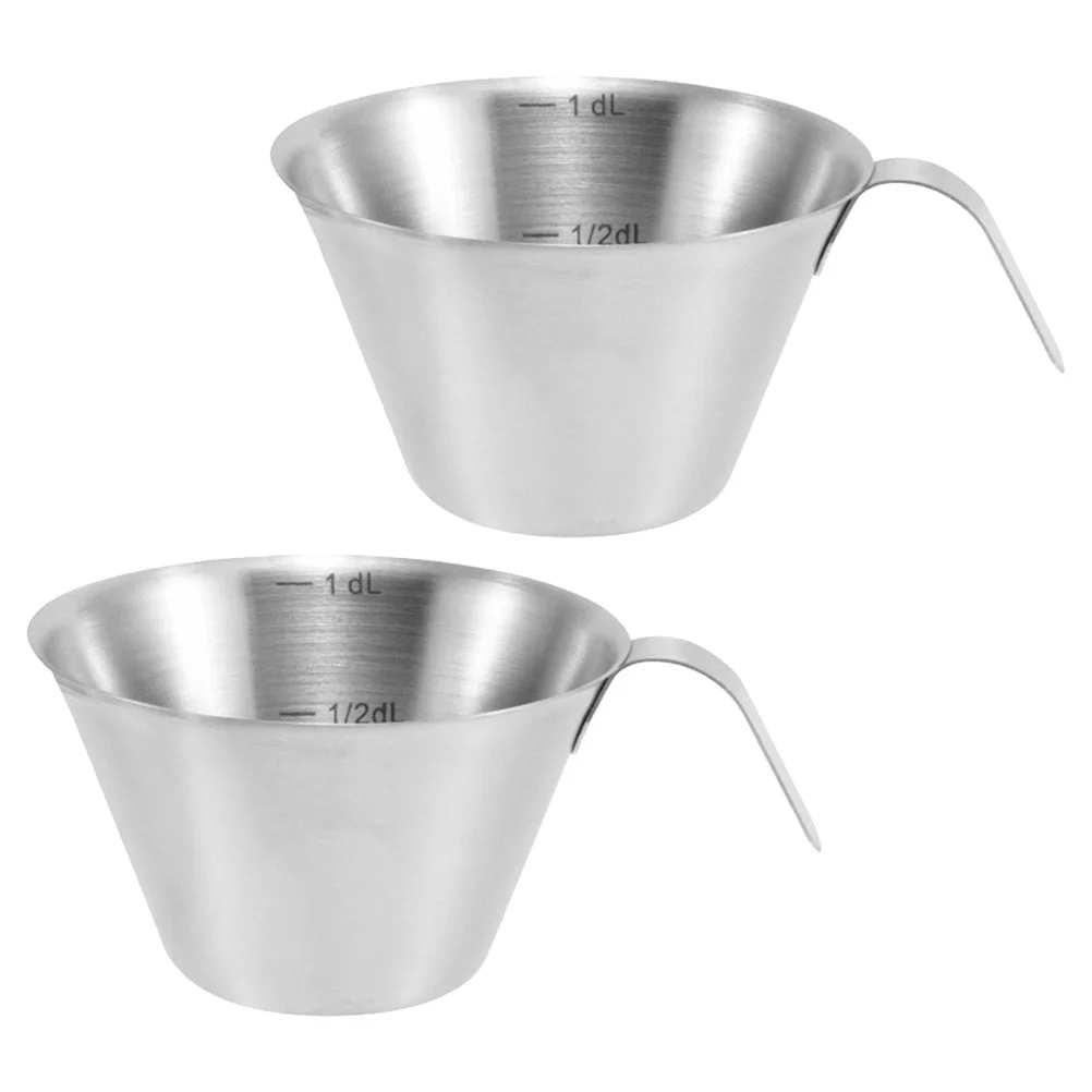2Pcs Household Reusable Small Compact Measuring Cup Espresso Accessories Espresso Measure Cup for Daily
2Pcs Household Reusable Small Compact Measuring Cup Espresso Accessories Espresso Measure Cup for Daily