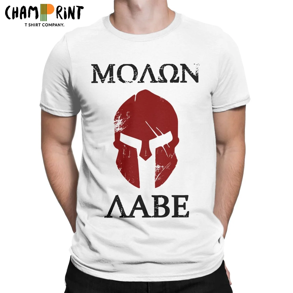 Футболка спартанская с коротким рукавом, хлопковая тенниска с круглым вырезом, майка, Одежда большого размера
Футболка спартанская с коротким рукавом, хлопковая тенниска с круглым вырезом, майка, Одежда большого размера