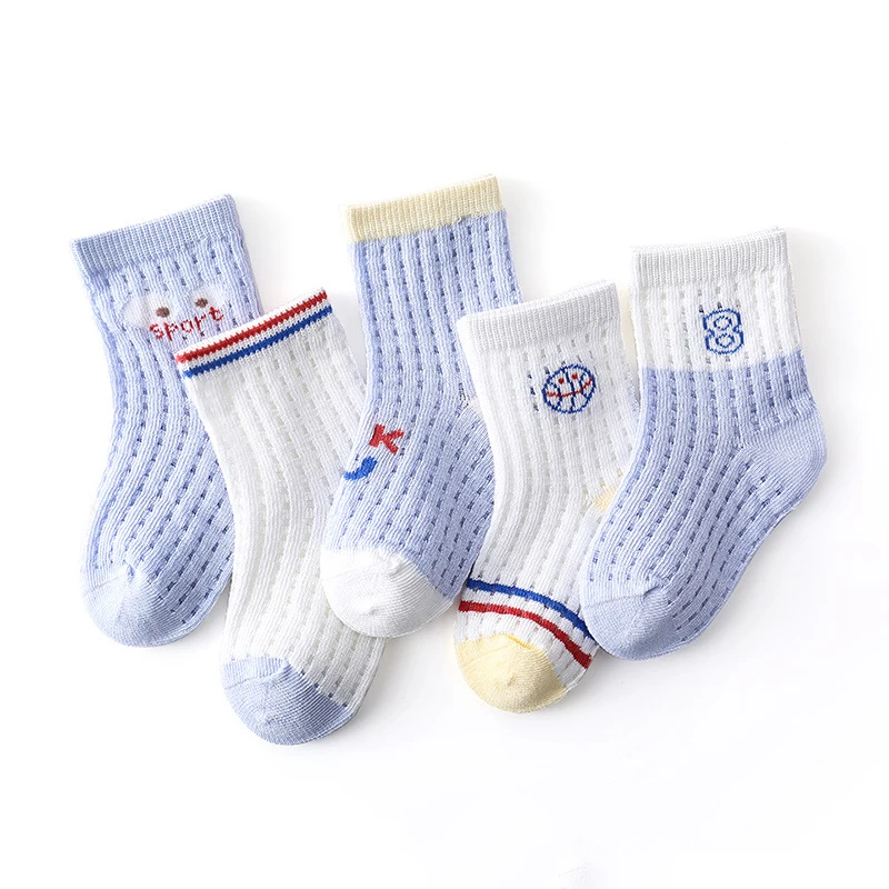 5Pairs/set Summer Thin Frilly Baby Socks Children Spring Children's Socks Baby Mesh Cotton Socks Boys and Girls Breathable
5Pairs/set Summer Thin Frilly Baby Socks Children Spring Children's Socks Baby Mesh Cotton Socks Boys and Girls Breathable