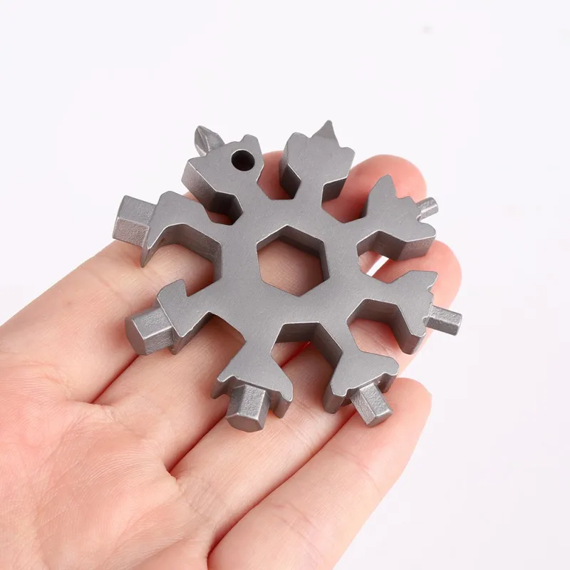 Tool 18-in-1 Multi-tool Card Combination Compact and Portable Outdoor Products Snowflake EDC Tool Card
Tool 18-in-1 Multi-tool Card Combination Compact and Portable Outdoor Products Snowflake EDC Tool Card