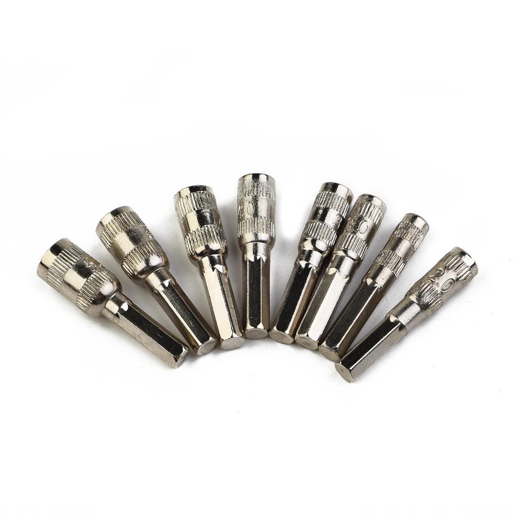 8pcs/set H4 Screw Metric Driver Tool Drill Bit PH2.0/M2.5-5.5mm Hex Shank Hex Nut Socket Avoid The Rounding Of Rusted Or Damaged
8pcs/set H4 Screw Metric Driver Tool Drill Bit PH2.0/M2.5-5.5mm Hex Shank Hex Nut Socket Avoid The Rounding Of Rusted Or Damaged