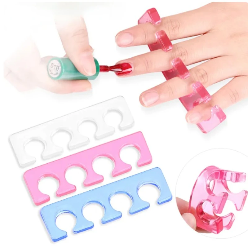 2pcs Soft Silicone Toe Separator/Finger Spacer Divider Form For Manicure Pedicure Beauty Care Nail Art Toes Separators
2pcs Soft Silicone Toe Separator/Finger Spacer Divider Form For Manicure Pedicure Beauty Care Nail Art Toes Separators