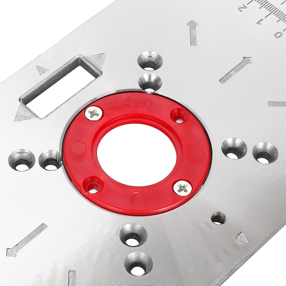 Multifunctional Aluminum Alloy Router Table Insert Plate Trimming Woodworking Machine Flip Board 31/25/13/7mm
Multifunctional Aluminum Alloy Router Table Insert Plate Trimming Woodworking Machine Flip Board 31/25/13/7mm