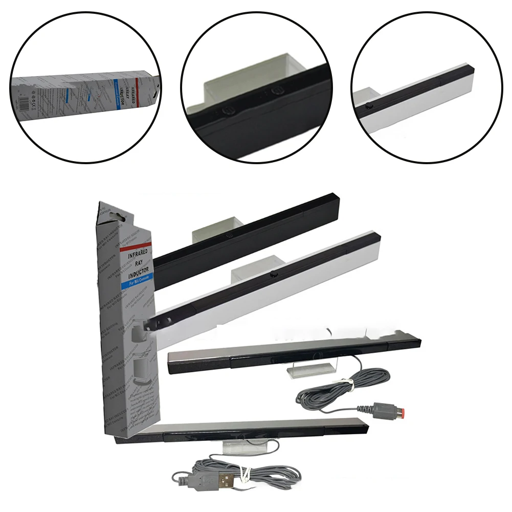 1pc 24cm USB Wired Infrared IR Ray Motion Sensor Bar For WII U Replacement Accessories High Quality
1pc 24cm USB Wired Infrared IR Ray Motion Sensor Bar For WII U Replacement Accessories High Quality