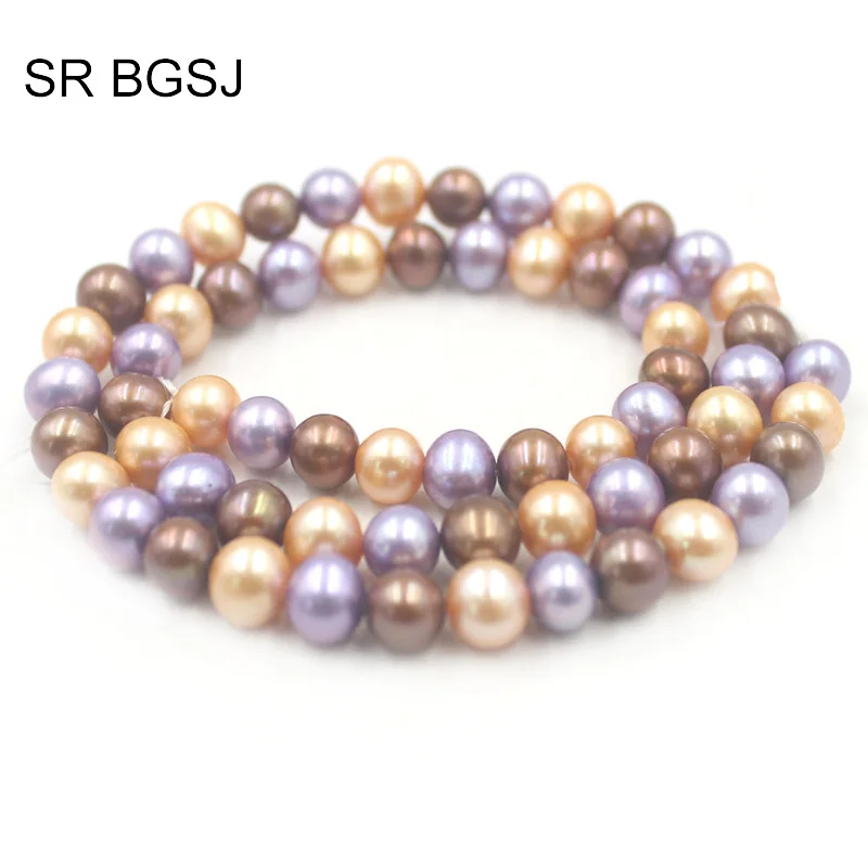 6-7mm Mixed Random Colors AAA Grade Natural Round Freshwater Pearl Jewelry Beads Strand 15''
6-7mm Mixed Random Colors AAA Grade Natural Round Freshwater Pearl Jewelry Beads Strand 15''