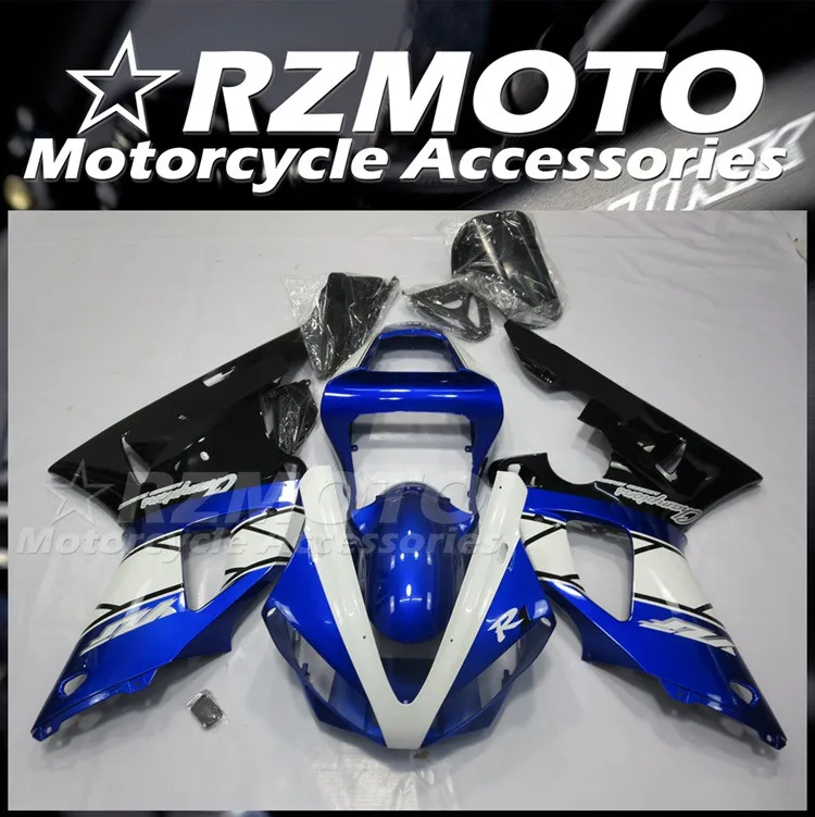 Новый комплект обтекателей из АБС-пластика для мотоцикла и велосипеда подходит для YAMAHA YZF- R1 2000 2001 00 01 Комплект кузова черный синий белый
Новый комплект обтекателей из АБС-пластика для мотоцикла и велосипеда подходит для YAMAHA YZF- R1 2000 2001 00 01 Комплект кузова черный синий белый