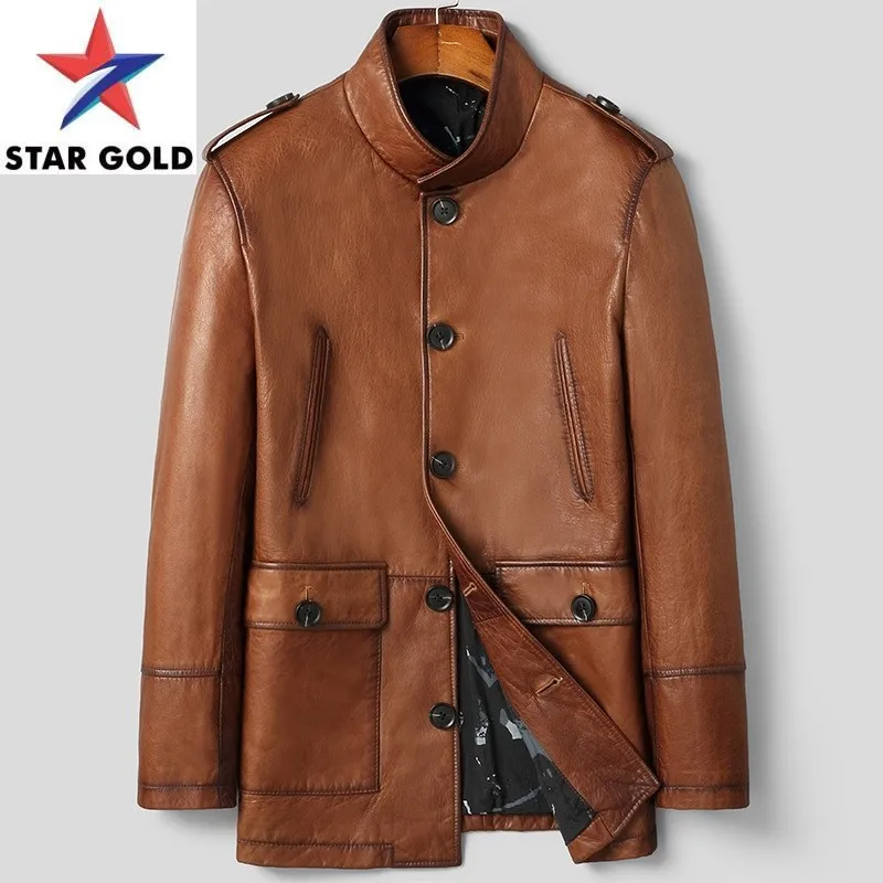 Casual Vintage Business Mens Genuine Leather Coat High Quality Long Sleeve Stand Collar Oil Wax Cowhide Jacket Windbreakers
Casual Vintage Business Mens Genuine Leather Coat High Quality Long Sleeve Stand Collar Oil Wax Cowhide Jacket Windbreakers