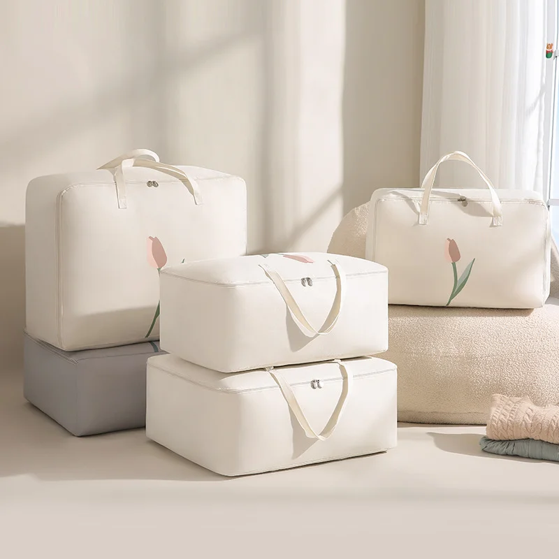 Non-woven Wardrobe Space Saving Bag Quilt Storage Box Dustproof Organizers House-moving Bedding Box Travel Storage Organization
Non-woven Wardrobe Space Saving Bag Quilt Storage Box Dustproof Organizers House-moving Bedding Box Travel Storage Organization