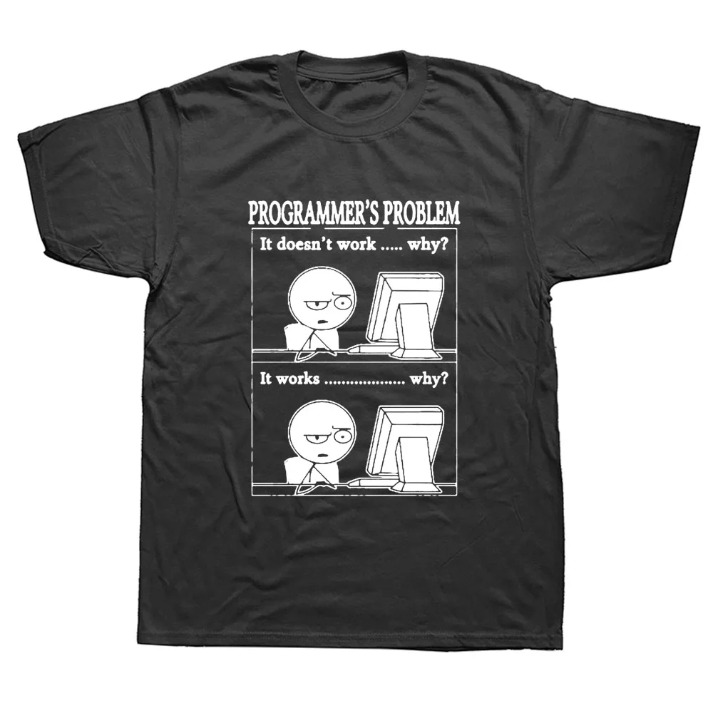 Забавная Мужская футболка с программирующим кодером, с цитатой разработчика программирующего программного обеспечения, хлопковая уличная...
Забавная Мужская футболка с программирующим кодером, с цитатой разработчика программирующего программного обеспечения, хлопковая уличная...