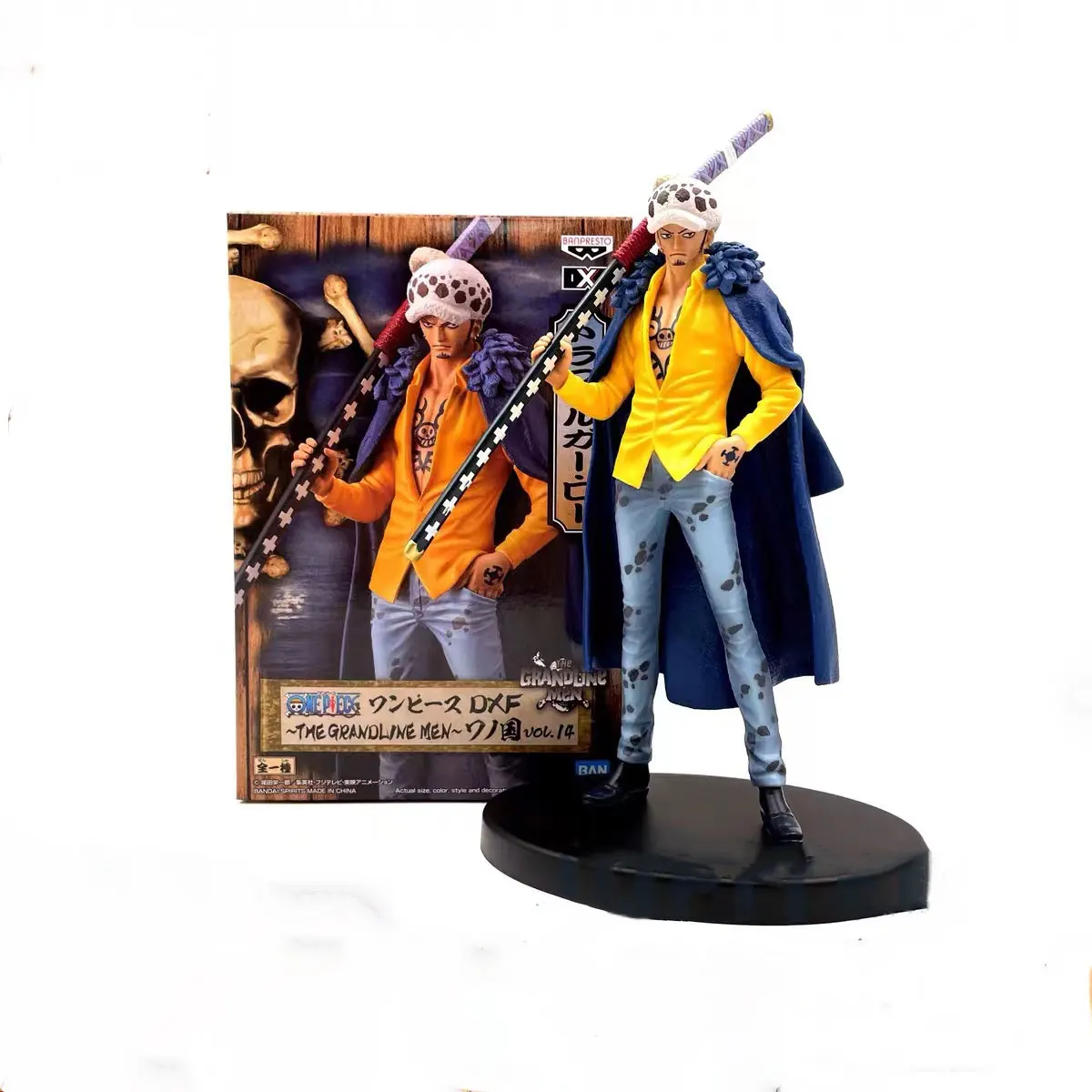 Japanese Anime Figure One Piece DXF Wano Country Trafalgar Law PVC Collection Model Dolls Toy For Gift 18cm
Japanese Anime Figure One Piece DXF Wano Country Trafalgar Law PVC Collection Model Dolls Toy For Gift 18cm