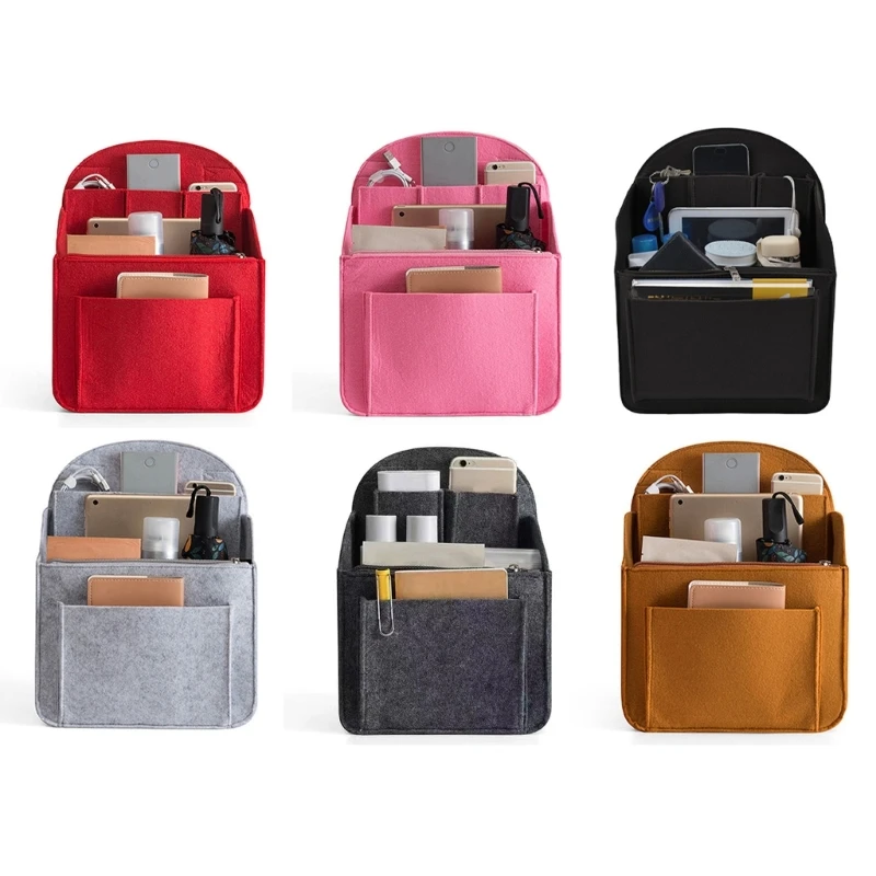 Backpack Felt Insert Pocket Lightweight Shoulder Bag Travel Rucksack Insert Bag
Backpack Felt Insert Pocket Lightweight Shoulder Bag Travel Rucksack Insert Bag