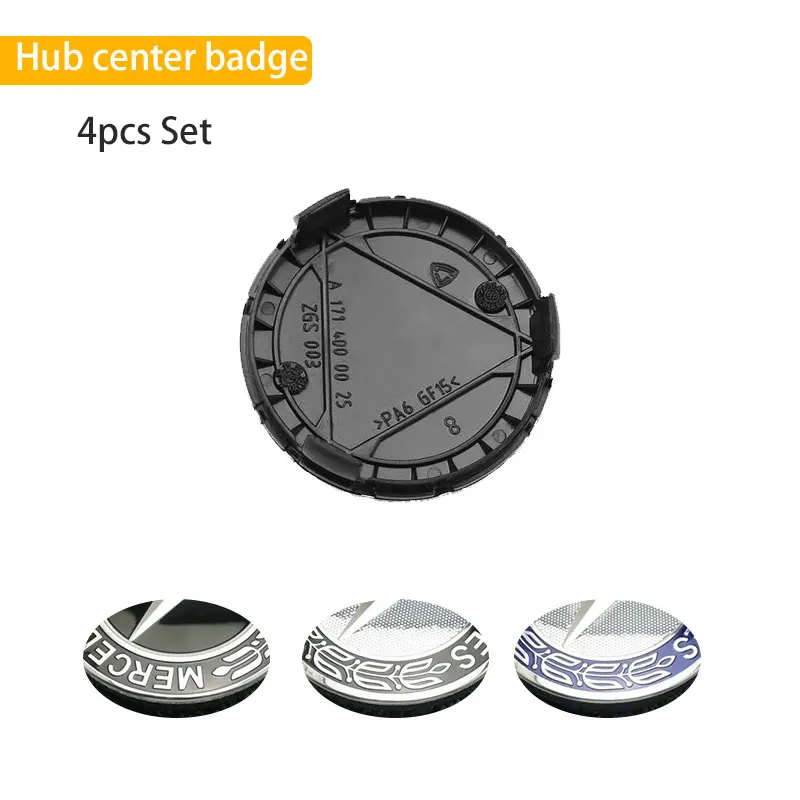 4pcs 75MM Wheel Hub Cover Mark is Suitable For Blue Black Plastic tire Cover Badge of Mercedes-Benz Wheel Hub Center Cover 
4pcs 75MM Wheel Hub Cover Mark is Suitable For Blue Black Plastic tire Cover Badge of Mercedes-Benz Wheel Hub Center Cover