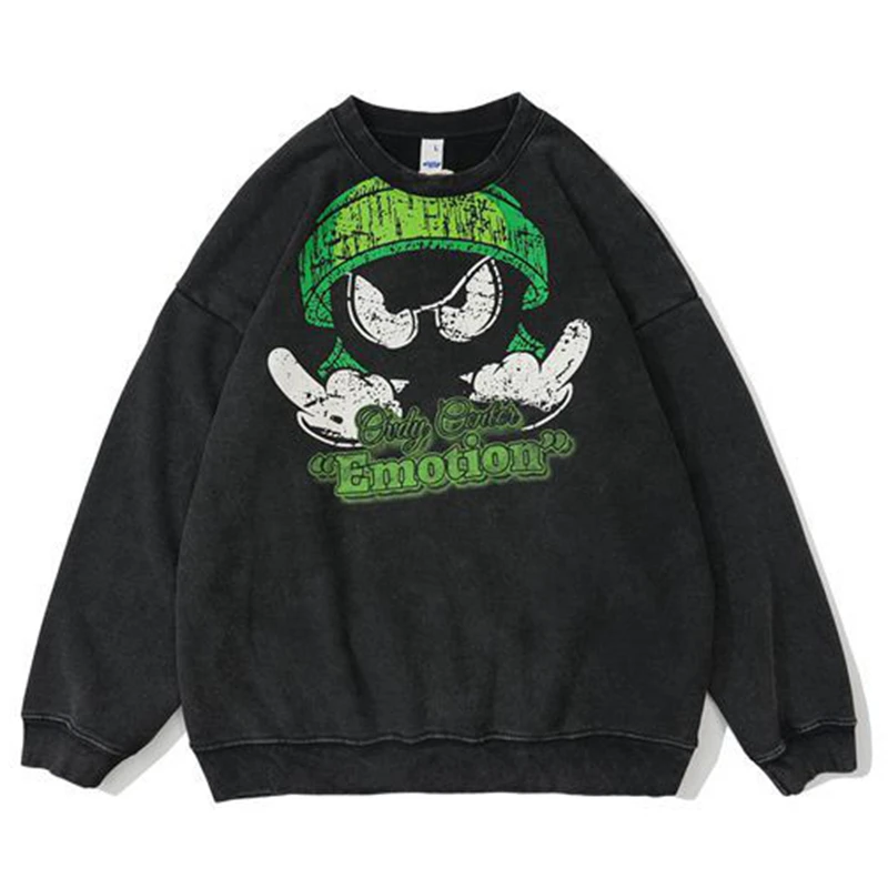 Флисовый свободный свитер с мультяшным принтом, подходит для мужчин и женщин, можно стирать и носить, утепленный, для отдыха
Флисовый свободный свитер с мультяшным принтом, подходит для мужчин и женщин, можно стирать и носить, утепленный, для отдыха