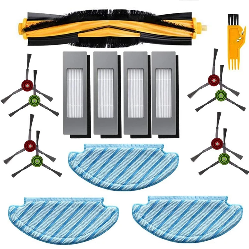 Robot Vacuum Cleaner Kit Robot Parts Main Brush Side Brushes HEPA Filters For Ecovacs T8 T8AIVI N8pro
Robot Vacuum Cleaner Kit Robot Parts Main Brush Side Brushes HEPA Filters For Ecovacs T8 T8AIVI N8pro