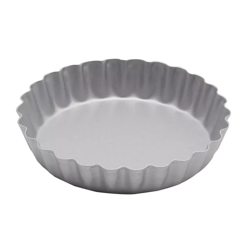 1Pcs Fruit Pie Plate Cake Mold Silver Corrugated Flower Shaped Non-Stick Multi Purpose Bakeware Tool Carbon Steel 8.2*2*10CM
1Pcs Fruit Pie Plate Cake Mold Silver Corrugated Flower Shaped Non-Stick Multi Purpose Bakeware Tool Carbon Steel 8.2*2*10CM