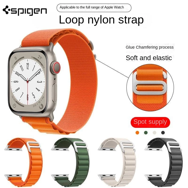Ремешок Spigen для Apple Watch Series 49 мм 45 мм 44 мм 42 мм 41 мм 40 мм 38 мм, браслет для часов Apple Iwatch Ultra SE2 8 7 6 4
Ремешок Spigen для Apple Watch Series 49 мм 45 мм 44 мм 42 мм 41 мм 40 мм 38 мм, браслет для часов Apple Iwatch Ultra SE2 8 7 6 4