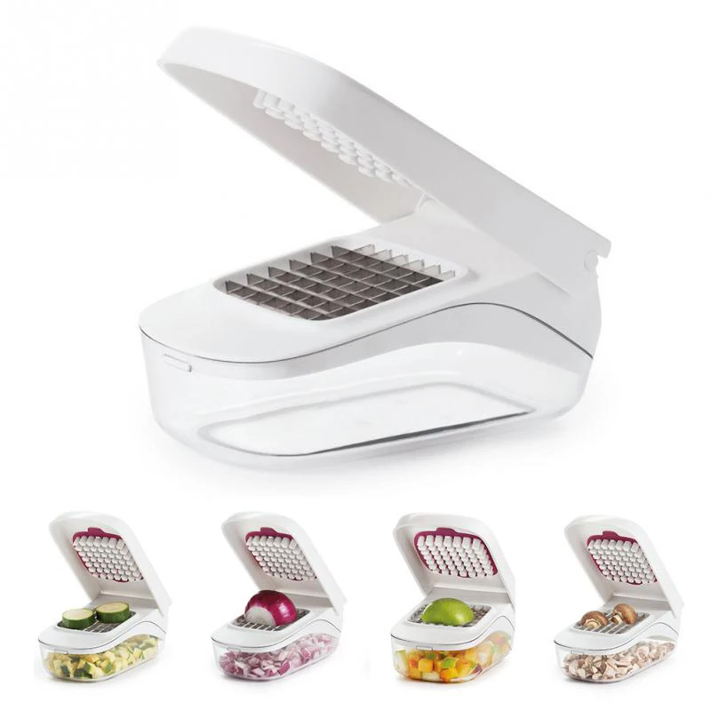 Kitchen Utensils Multi-function Vegetable Cutter Potato Dicing Machine Vegetable Onion Chopper Fruit Pepper Vegetable Cutter
Kitchen Utensils Multi-function Vegetable Cutter Potato Dicing Machine Vegetable Onion Chopper Fruit Pepper Vegetable Cutter