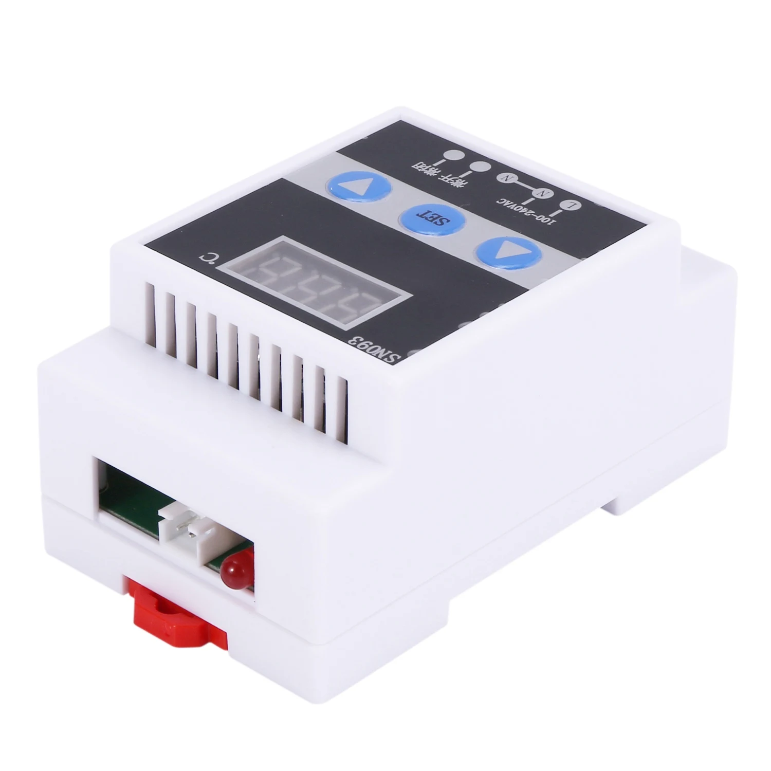 -6000 110-240V Guide Rail Thermoregulator Digital Temperature Controller Thermostat Refrigeration Heating Temperature Control
-6000 110-240V Guide Rail Thermoregulator Digital Temperature Controller Thermostat Refrigeration Heating Temperature Control