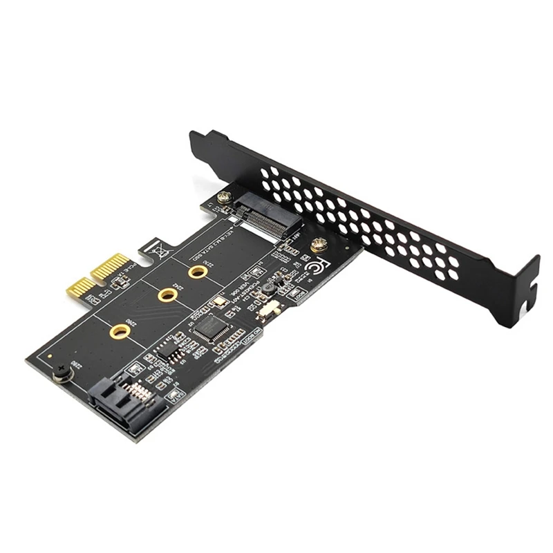 M.2 SATA SSD To Pcie Adapter Card, PCI-E To SATA3.0 Adapter Card PCI-E To M.2 SATA KEY-B SSD Riser Card For Desktop PC
M.2 SATA SSD To Pcie Adapter Card, PCI-E To SATA3.0 Adapter Card PCI-E To M.2 SATA KEY-B SSD Riser Card For Desktop PC