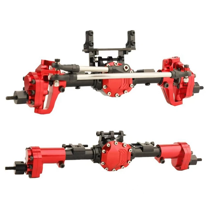 Portal Axle CNC Metal Replacement Parts For 1/10 RC Crawler Car Axial SCX10 & SCX10 II 90046 90047 Red
Portal Axle CNC Metal Replacement Parts For 1/10 RC Crawler Car Axial SCX10 & SCX10 II 90046 90047 Red