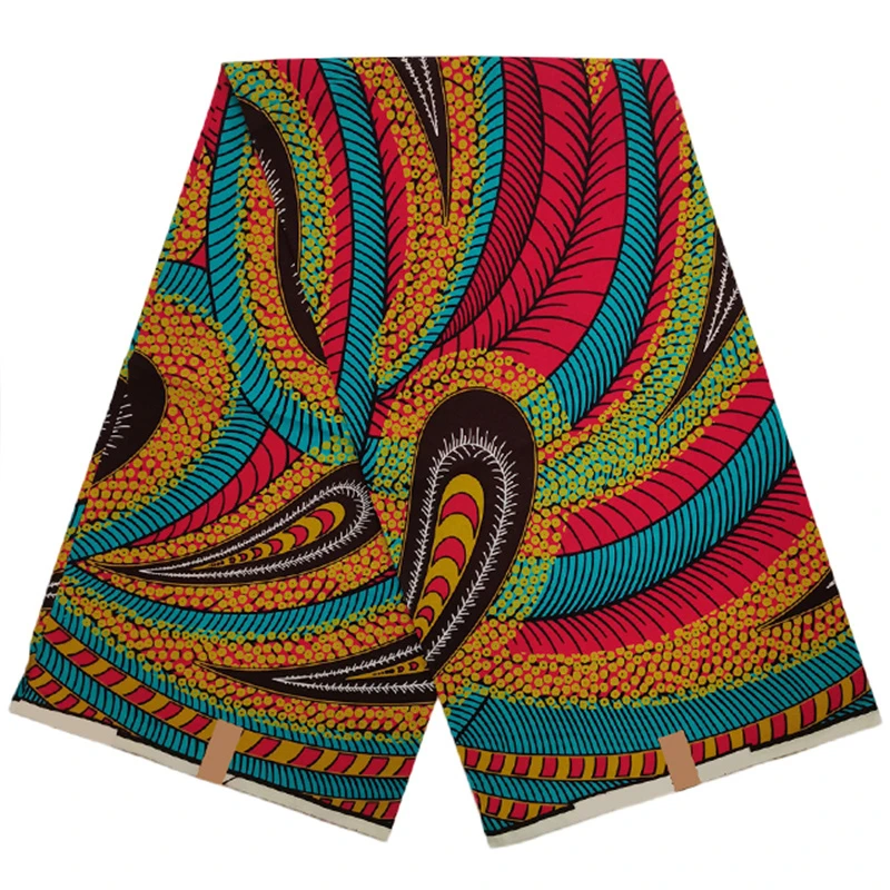 Latest Veritable African Wax Real Fabric 100% Cotton Fabrics Ghana Nigeria Style 6 Yards Ankara Prints Wax Craft DIY Material
Latest Veritable African Wax Real Fabric 100% Cotton Fabrics Ghana Nigeria Style 6 Yards Ankara Prints Wax Craft DIY Material