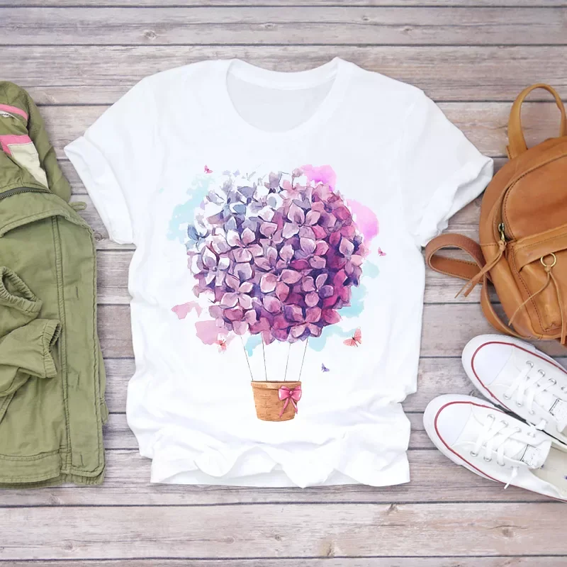 NEW 2023 2020 Summer Short Sleeve Floral Flower Fashion Lady T-shirts Top T Shirt Ladies Womens Graphic Female Tee T-Shirt
NEW 2023 2020 Summer Short Sleeve Floral Flower Fashion Lady T-shirts Top T Shirt Ladies Womens Graphic Female Tee T-Shirt
