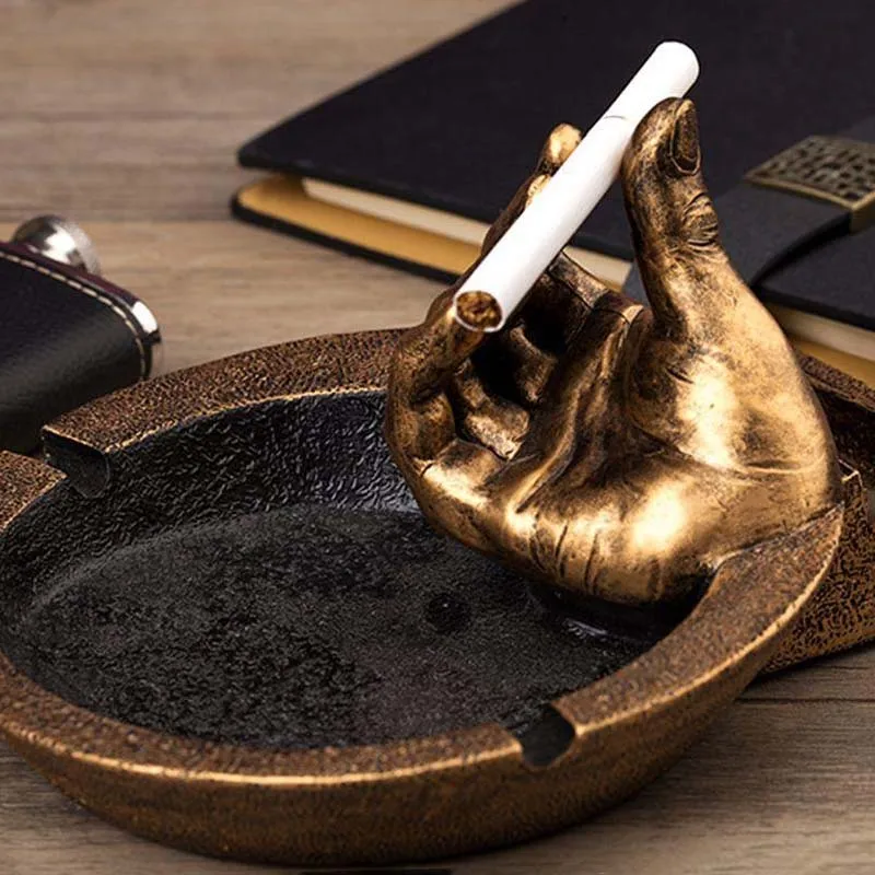 European Creative Hand Shape Resin Ashtray Cigarette Holder With Phone Bracket Multi-Functional Office Ash Tray Home Decor Gifts
European Creative Hand Shape Resin Ashtray Cigarette Holder With Phone Bracket Multi-Functional Office Ash Tray Home Decor Gifts