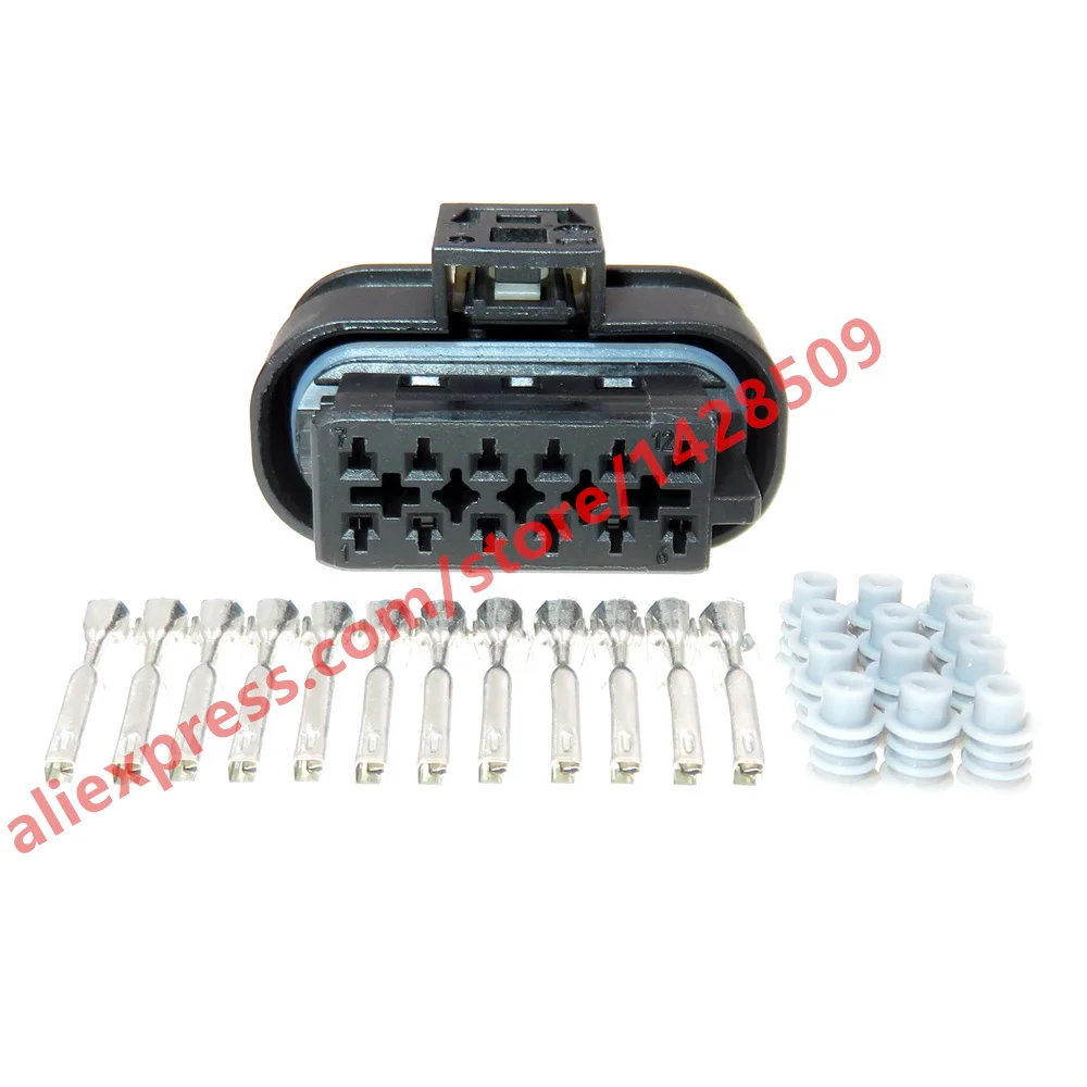 5 Sets 12 Pin 806-344 Car Connector With Terminal And Rubber Seals 1.2 Series Automobile Wire Cable Waterproof Socket
5 Sets 12 Pin 806-344 Car Connector With Terminal And Rubber Seals 1.2 Series Automobile Wire Cable Waterproof Socket