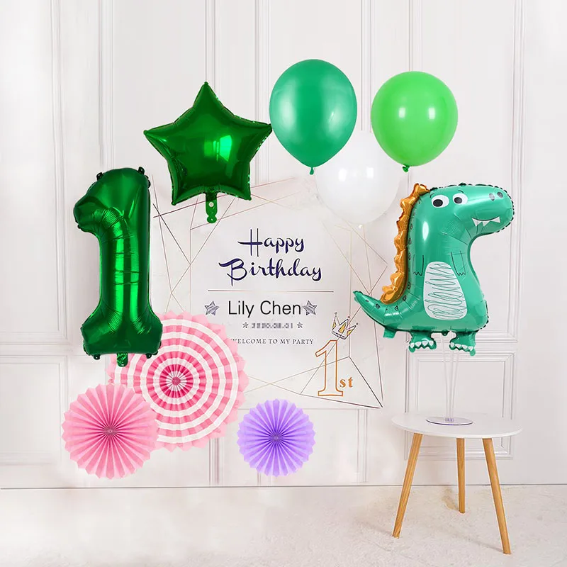 Decorations Kids Baby Shower Tropical Jungle Party Animal Balloons Mini Dinosaur Balloon Green Number Birthday Party
Decorations Kids Baby Shower Tropical Jungle Party Animal Balloons Mini Dinosaur Balloon Green Number Birthday Party