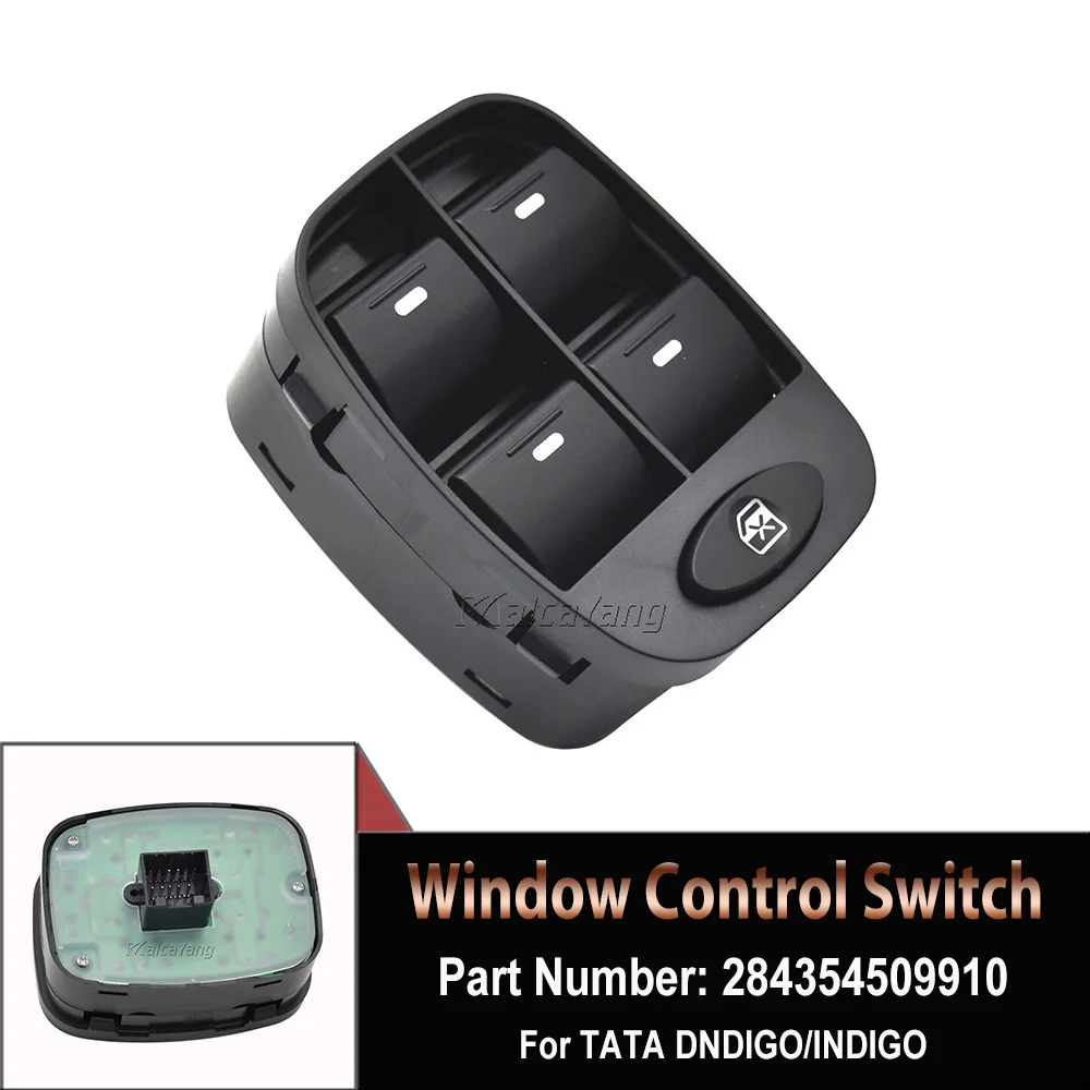 

Brand New OEM 284354509910 284354509906 10 Pin Car Parts Auto Electric Power Master Window Switch Button For TATA DNDIGO/INDIGO
