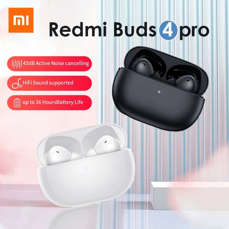 TWS-наушники Xiaomi Redmi Buds 4 Pro с поддержкой Bluetooth 5,3 и активным шумоподавлением
TWS-наушники Xiaomi Redmi Buds 4 Pro с поддержкой Bluetooth 5,3 и активным шумоподавлением