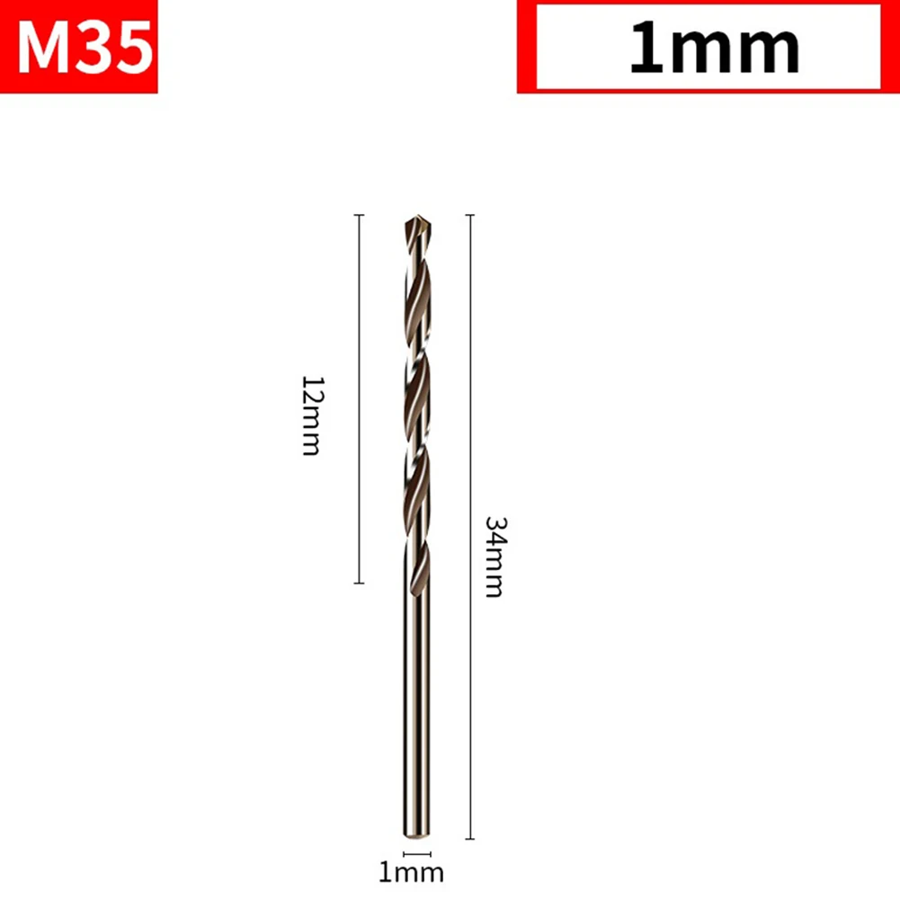 6pcs HSS M35 Cobalt Drill Bit 1/2/3/4/5/6mm For Wood/Metal Hole Cutter Power Tools Stainless Steel Drilling Accessories
6pcs HSS M35 Cobalt Drill Bit 1/2/3/4/5/6mm For Wood/Metal Hole Cutter Power Tools Stainless Steel Drilling Accessories