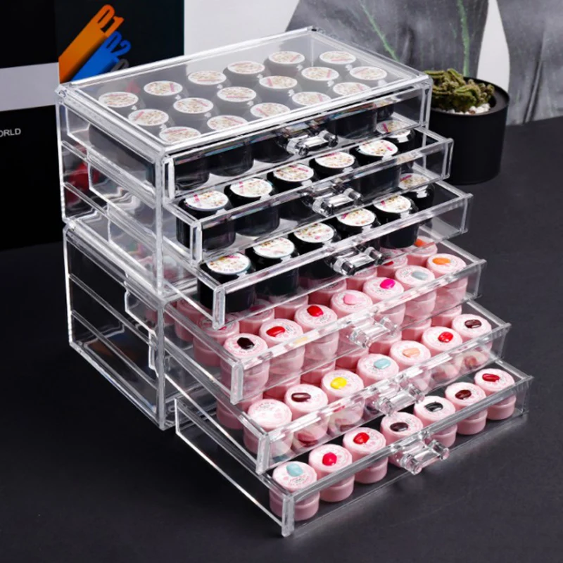 5 Layers Nail Accessories Storage Box Cosmetic Storage Acrylic Organizer Jewelry Transparent Display Rack Plastic Drawer Box
5 Layers Nail Accessories Storage Box Cosmetic Storage Acrylic Organizer Jewelry Transparent Display Rack Plastic Drawer Box