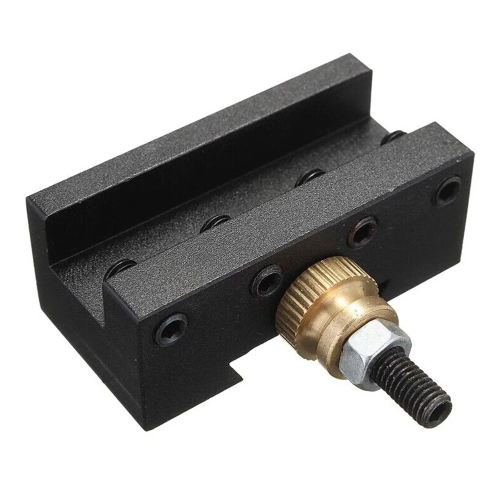 Lathe Turning Tool Holder 6 Pcs Aluminum Alloy Black CCMT Cylindrical Facing Holder Lathe Milling Quick Change
Lathe Turning Tool Holder 6 Pcs Aluminum Alloy Black CCMT Cylindrical Facing Holder Lathe Milling Quick Change