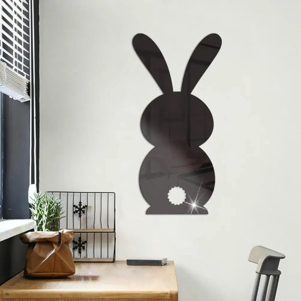 Decorative Wall Sticker Attractive Solid Color DIY Mirror Rabbit Shape Tile Decals Home Decor
Decorative Wall Sticker Attractive Solid Color DIY Mirror Rabbit Shape Tile Decals Home Decor