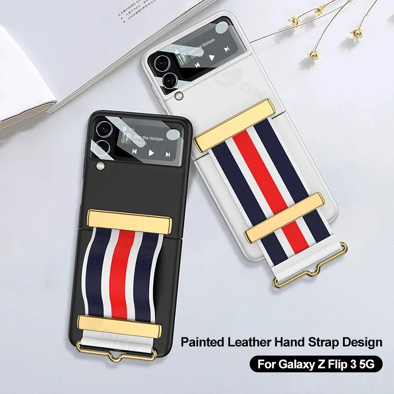 Case For Samsung Galaxy Z Flip 3 Flip3 5G Case Painted Hand Strap Camera Screen Glass Protection Hard Cover For Samsung Z Flip 3
Case For Samsung Galaxy Z Flip 3 Flip3 5G Case Painted Hand Strap Camera Screen Glass Protection Hard Cover For Samsung Z Flip 3