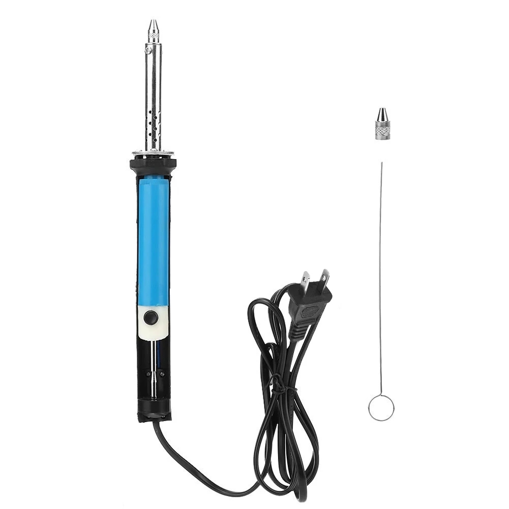 Electric Soldering Iron Tin Suction Sucker Pen Desoldering Soldering Tool (US Plug 110V) Soldering Iron Soldering Iron
Electric Soldering Iron Tin Suction Sucker Pen Desoldering Soldering Tool (US Plug 110V) Soldering Iron Soldering Iron