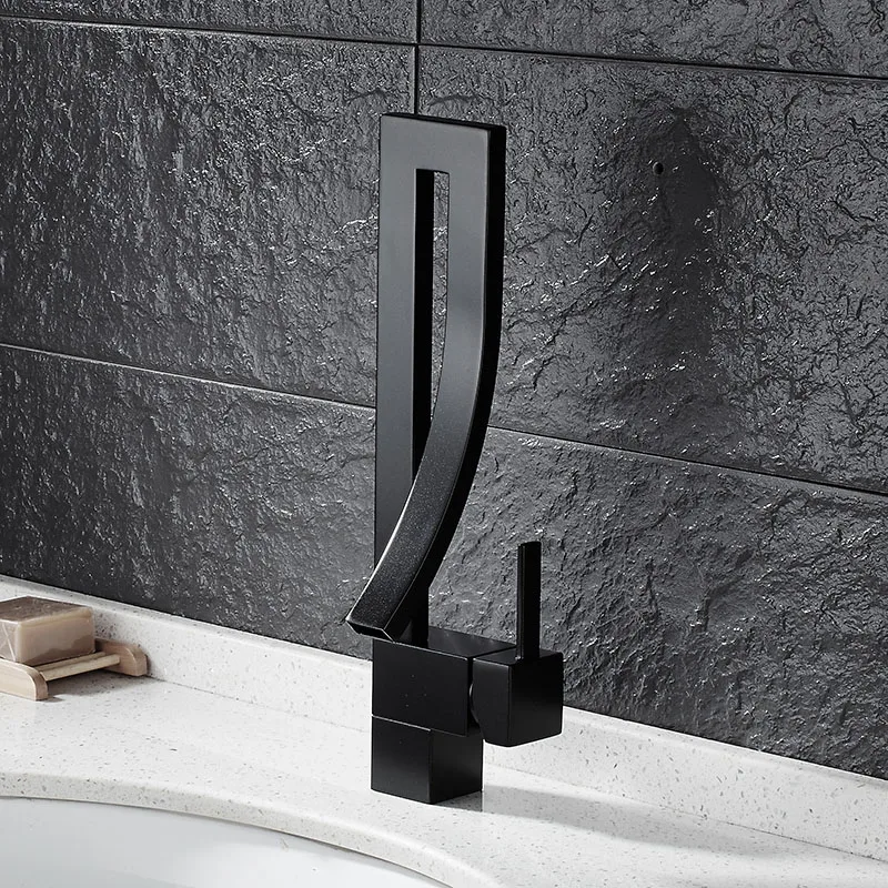 Modern Basin Faucets Black Sink Mixer Taps Bathroom Faucets Taps Single Lever Faucet Black Basin Mixer Kitchen Practical New
Modern Basin Faucets Black Sink Mixer Taps Bathroom Faucets Taps Single Lever Faucet Black Basin Mixer Kitchen Practical New