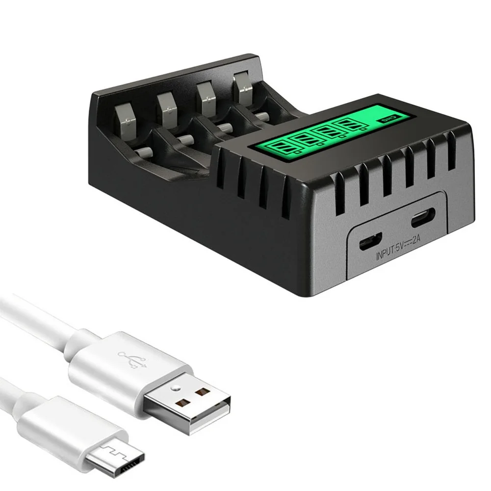 LCD Display Power Tools Battery Charger 4 Slots Battery Charging Adapter For AA/AAA NiCd NiMh Rechargeable Battery
LCD Display Power Tools Battery Charger 4 Slots Battery Charging Adapter For AA/AAA NiCd NiMh Rechargeable Battery