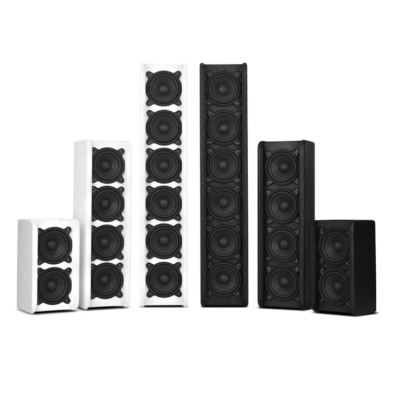 

3 Inch Wall-Mounted Speaker KTV Home Passive Card Package Full Frequency Speaker Professional Private Room Conference Bar Audio