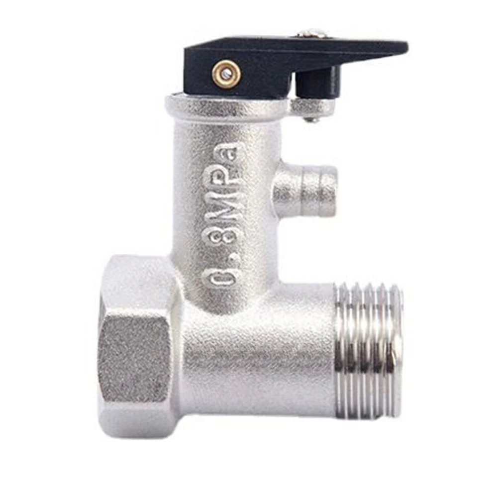 Bath Supplies Relief Valve 1/2inch(DN15) Brass Electric Water Heater Protect Against Overpressure High Quality
Bath Supplies Relief Valve 1/2inch(DN15) Brass Electric Water Heater Protect Against Overpressure High Quality