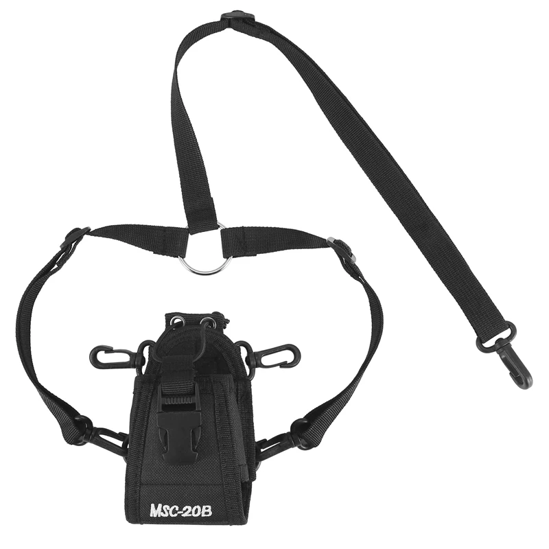 MSC-20B Walkie-Talkie Nylon Cover Bag For Baofeng Quansheng TYT UV-5R UV9R Plus UV-82 Walkie-Talkie Storage Bag
MSC-20B Walkie-Talkie Nylon Cover Bag For Baofeng Quansheng TYT UV-5R UV9R Plus UV-82 Walkie-Talkie Storage Bag