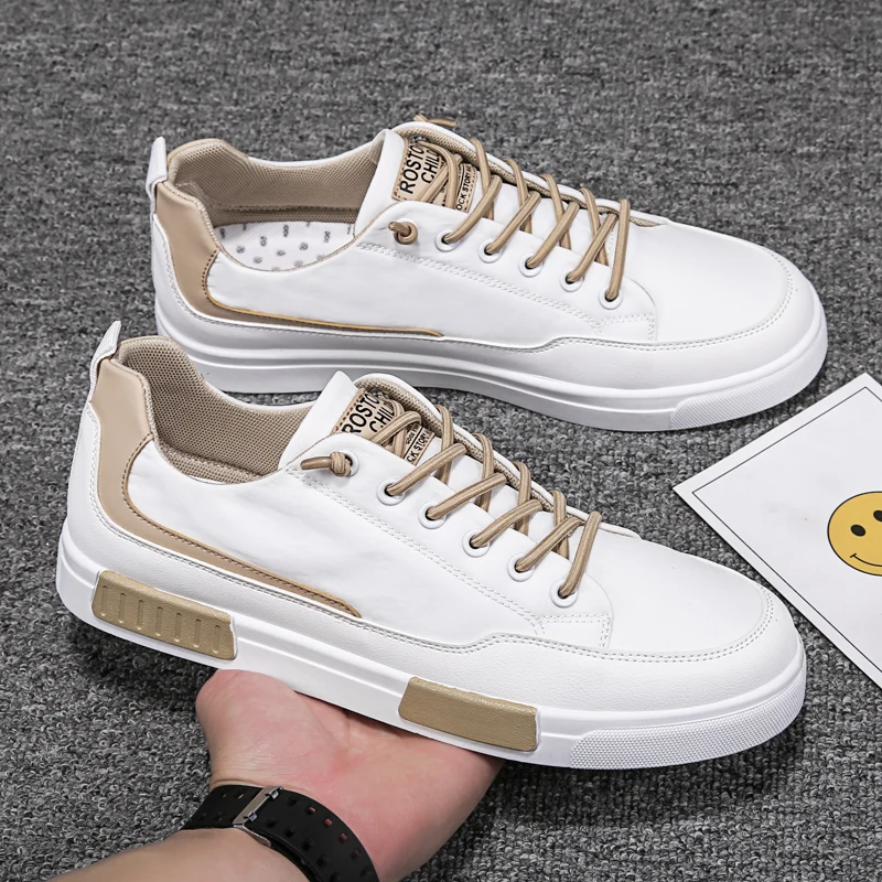 Summer Microfiber Fabric Low Cut Men's Casual Shoes Trendy Lace Up Walking Men's Sport Shoes Outdoor Students Men's Board Shoes
Summer Microfiber Fabric Low Cut Men's Casual Shoes Trendy Lace Up Walking Men's Sport Shoes Outdoor Students Men's Board Shoes